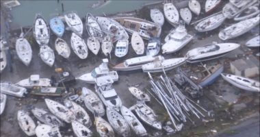 مصرع 4 أشخاص فى الإعصار "إرما" بالجزر العذراء الأمريكية
