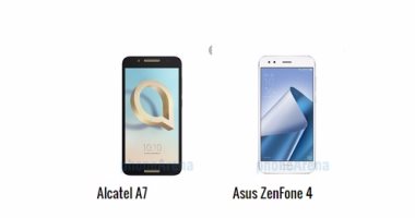 إيه الفرق.. أبرز الاختلافات بين هاتفى أسوس ZenFone 4 وألكاتيل A7
