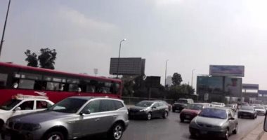 زحام مرورى بمحيط جامعة القاهرة ومحور صفط اللبن بسبب زيادة الأحمال