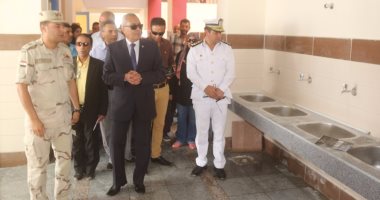 محافظ السويس يتفقد المدرسة المصرية اليابانية 