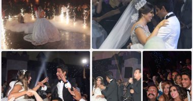 نجوم الفن حفل زفاف حمدى الميرغنى وإسراء عبد الفتاح