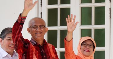 رئيسة سنغافورة تهنئ السيسي بالفوز فى الانتخابات الرئاسية 