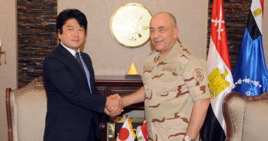 الفريق محمود حجازى يلتقى وزير الدولة للدفاع اليابانى لدعم التعاون العسكرى