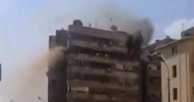 قارئ يشارك بصور لحريق شقة سكنية فى مصر الجديدة