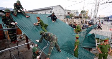 بالصور.. أثار مدمرة لإعصار "دوكسورى" فى فيتنام