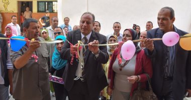 بالصور .. محافظ الإسكندرية يفتتح مبنى جديد بمدرسة ابن انس الرسمية لغات