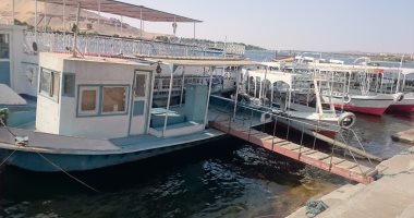 النقل النهرى: 5 حفارات لتطهير المجرى الملاحى بكوم أمبو لشحوط السفن السياحية