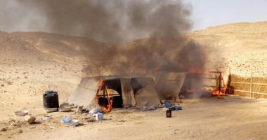 الجيش يدمر 4 أوكار إرهابية بوسط سيناء وضبط شخصين قبل زراعة عبوات ناسفة