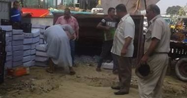 تحرير 20 محضر اشغال ونظافة فى حملة مكبره بالقناطر الخيرية 