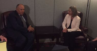 وزير الخارجية يبحث مع فيدريكا موجرينى جهود مصر لإنجاز المصالحة الفلسطينية