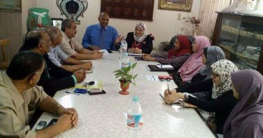 "تعليم المنوفية" يعقد اجتماعا مع وكيل وزارة الصحة لتطبيق "السن المدرسى"