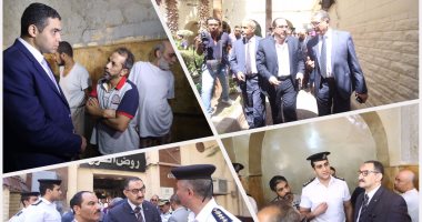 أعضاء البرلمان فى زيارة لقسم شرطة روض الفرج و الشرابية و عين شمس