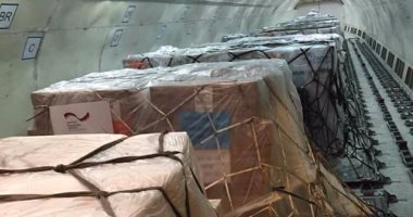 مصر للطيران للشحن الجوى تنقل 65 طنا من المساعدات الإنسانية لجنوب السودان