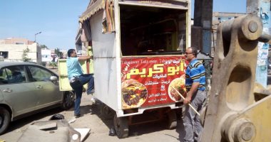 تحرير 2115 محضر إزالة وإشغالات فى حملة مكبرة بالدقهلية