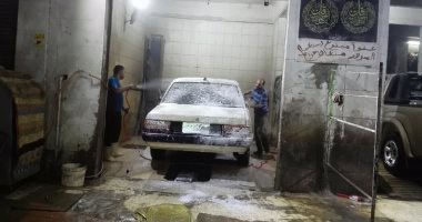 بالفيديو..20 مغسلة سيارات تهدد منازل المواطنين فى بنى سويف
