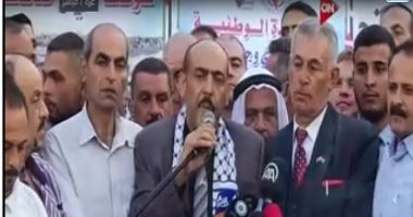 مفوض العشائر بـ"غزة": مصر طوت صفحة سوداء فى تاريخ فلسطين بإنهاء الانقسام