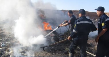 السيطرة على حريق نشب داخل مجمع مخالفات فى أبورديس جنوب سيناء