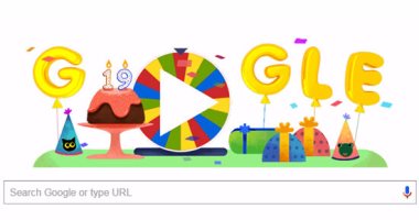 جوجل يحتفل بعيد ميلاده الـ19 بشعار تفاعلى يجمع أهم ابتكاراته