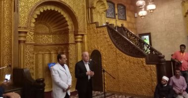 محافظ جنوب سيناء يشرح مراحل افتتاح مسجد الصحابة بشرم الشيخ
