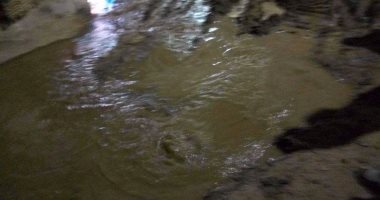 بالصور..غرق شوارع قرية الرمالى بالمنوفية بسبب كسر فى خط المياه الرئيسى
