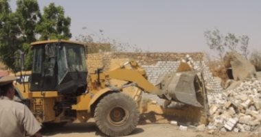 "أمن أسوان" ينفذ 87 قرار إزالة تعديات بمنطقة السادات