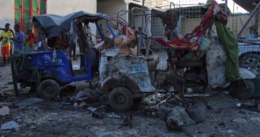 بالصور.. مقتل 7 أشخاص فى انفجار سيارة ملغومة بالعاصمة الصومالية