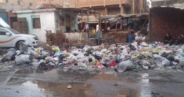 بالصور.. انتشار القمامة بشارع 35 بالقليوبية