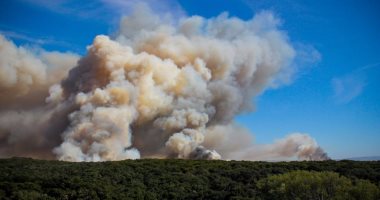 فرق الإطفاء تحرز تقدما فى مكافحة حريق غابات بشمال كاليفورنيا
