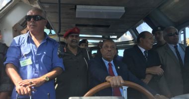 بعد توقف 3 سنوات.. رئيس الحكومة الليبية المؤقتة يفتتح ميناء بنغازى البحرى