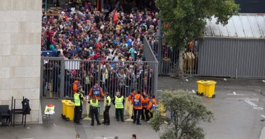 إغلاق المترو والمرور فى برشلونة بسبب احتجاج لمؤيدى استقلال كتالونيا