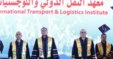 الأكاديمية العربية تحتفل بتخرج دفعة جديدة من معهد النقل الدولى واللوجيستيات