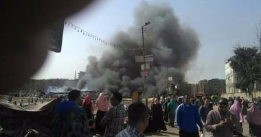 السيطرة على حريق نشب داخل مصنع منظفات بالعاشر من رمضان فى الشرقية