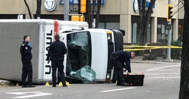 بالصور.. الشرطة الكندية تحقق فى حادثين دهس أسفرا عن إصابة 5 أشخاص