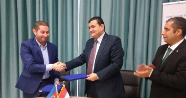 رئيس دار الكتب يوقع الاتفاقية الثالثة والأخيرة فى زيارته لأذربيجان