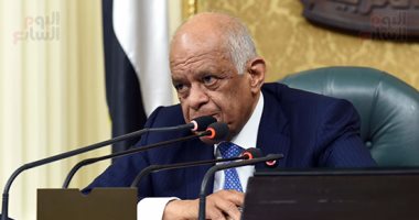 رئيس مجلس النواب يبحث مع نائب رئيس البرلمان اليمنى الوضع الإنسانى فى صنعاء