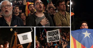 قبل دخول المادة 155 حيز التنفيذ.. إعلام مدريد يراقب برشلونة.. اهتمام بالأزمة فى كتالونيا وتوقعات بتعليق الحكم الذاتى.. أسبانيا تحبس أنفاسها فى انتظار قرار الشيوخ.. والانقسام يضرب قيادات الإقليم بشأن الاستقلال