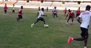 شاهد.. تدريبات منتخب غانا فى كينيا استعداداً لمباراة أوغندا