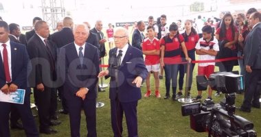 رئيس تونس يطلق مشروع تطوير ملعب النجم الساحلى بعد الفوز على الأهلى