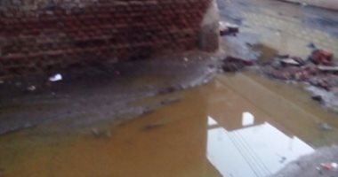 بالصور.. قارئ يشكو غرق شوارع "قرية السعديين" بالشرقية فى مياه الصرف الصحى 