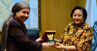 الرئيس التنفيذى للهيئة العامة للاستثمار تلتقى مستشارة رئيس جمهورية اندونسيا
