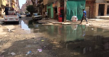 تكسير الشوارع 3 مرات فى 4 أشهر  دون حل لأزمة الصرف بأكبر  أحياء الإسماعيلية