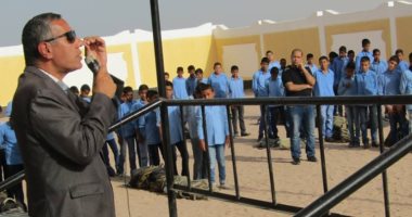 بالصور .. رئيس مدينة أبورديس: الحصة الأولى عن انتصارات أكتوبر