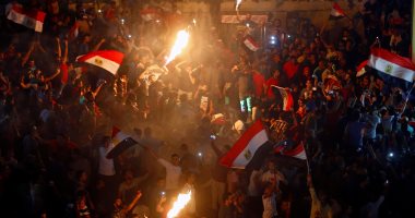 شاهد احتفالات المصريين فى نيويورك بعد التأهل إلى كأس العالم