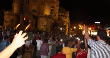 بالصور.. المسيرات والأفراح تعم مدن جنوب سيناء احتفالا بتأهل المنتخب