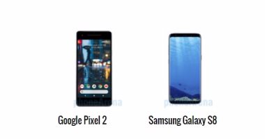إيه الفرق.. أبرز الاختلافات بين هاتفى جوجل Pixel 2 وجلاكسى S8