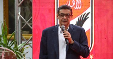 محمود طاهر: تلافينا أخطاء البداية ونطمع لنقل الأهلي للأمام