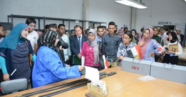 انطلاق الفوج الثالث من شباب الجامعات المصرية لزيارة مصانع الإنتاج الحربى