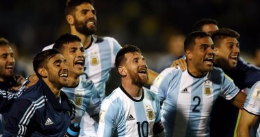 شاهد.. كيف احتفل ميسي ونجوم الأرجنتين بالتأهل للمونديال؟