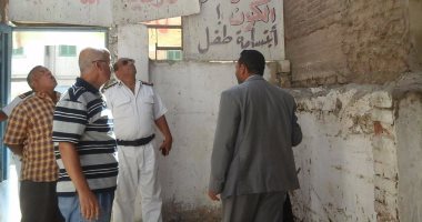 حملة مكبرة لإزالة الإشغالات المحيطة بمدارس غرب الإسكندرية