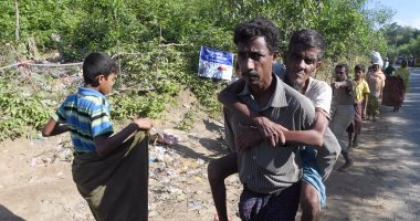 بالصور..استمرار الهروب الجماعى لمسلمى الروهينجا من ميانمار إلى بنجلاديش